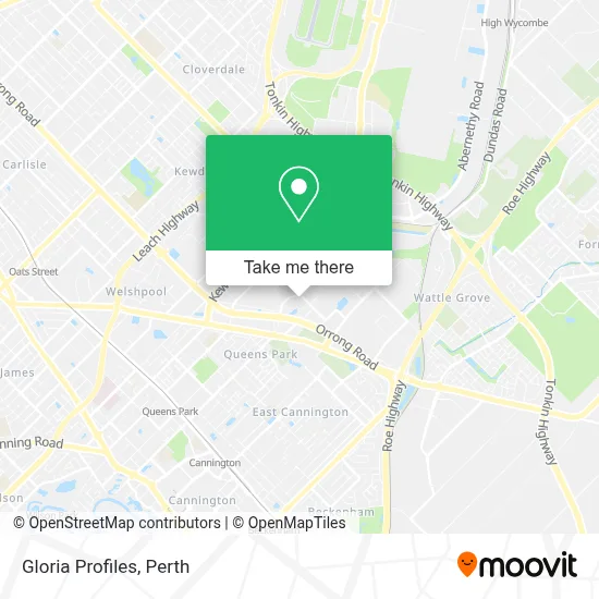 Mapa Gloria Profiles