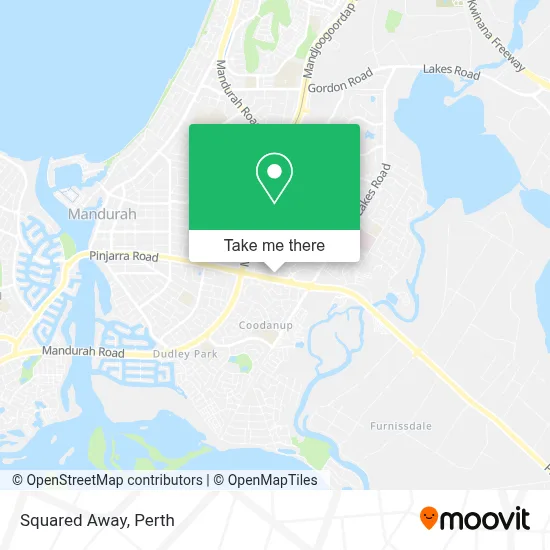 Mapa Squared Away