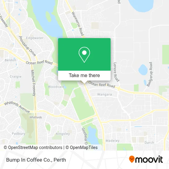 Mapa Bump In Coffee Co.