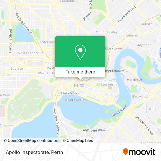 Mapa Apollo Inspectorate