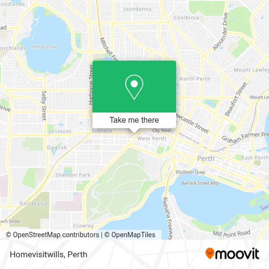 Mapa Homevisitwills