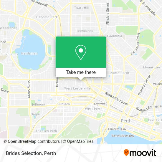 Mapa Brides Selection