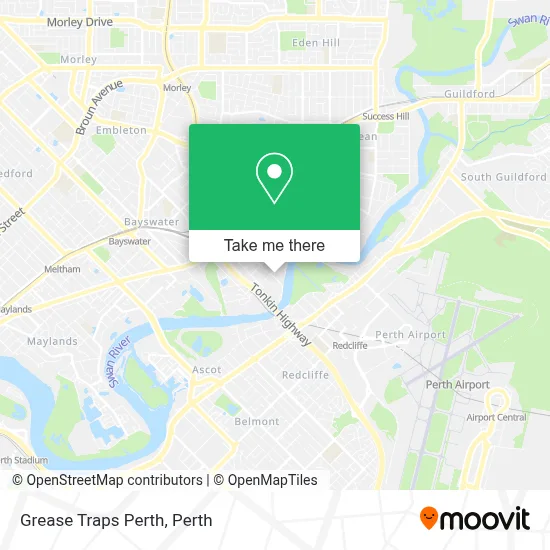 Mapa Grease Traps Perth
