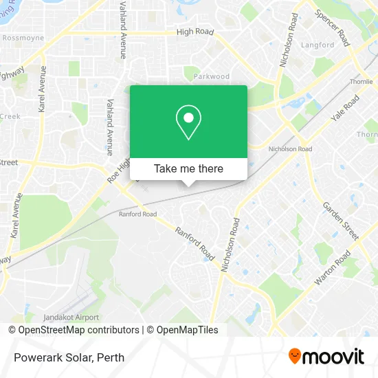 Mapa Powerark Solar