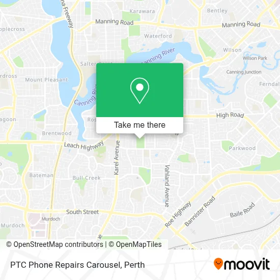 Mapa PTC Phone Repairs Carousel