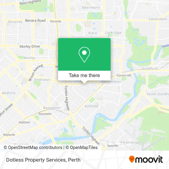 Mapa Dotless Property Services
