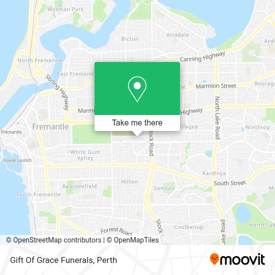 Mapa Gift Of Grace Funerals