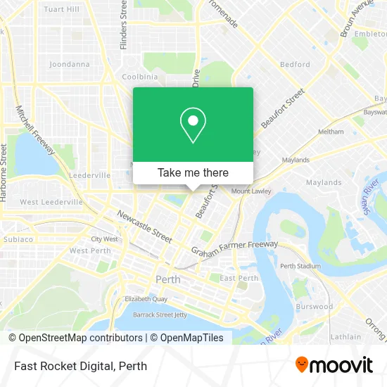 Mapa Fast Rocket Digital