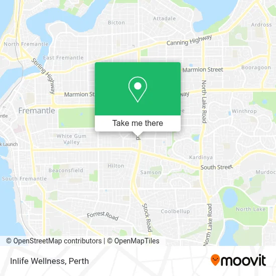 Mapa Inlife Wellness