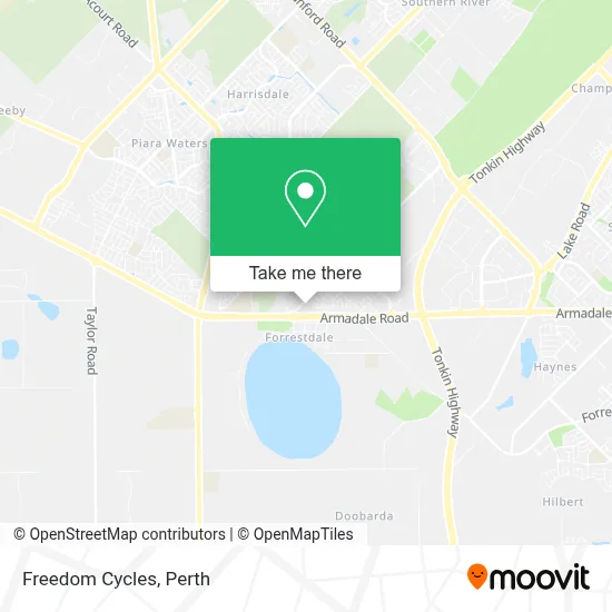 Mapa Freedom Cycles