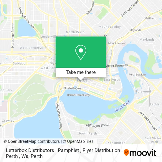 Mapa Letterbox Distributors | Pamphlet , Flyer Distribution Perth , Wa