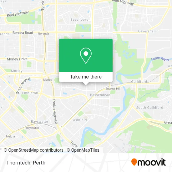 Mapa Thorntech