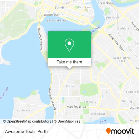 Mapa Awesome Tools