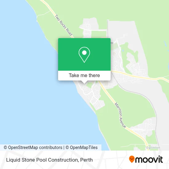 Mapa Liquid Stone Pool Construction