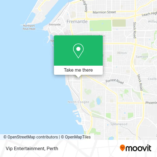 Mapa Vip Entertainment