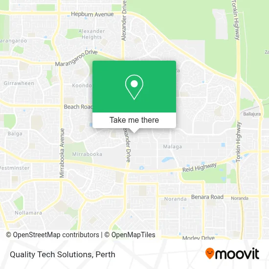 Mapa Quality Tech Solutions