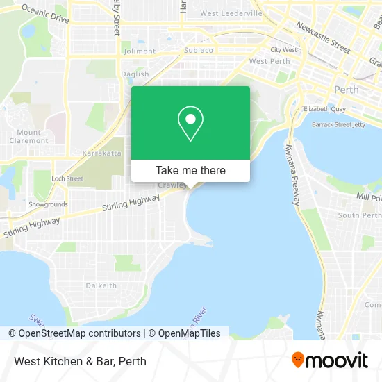 Mapa West Kitchen & Bar