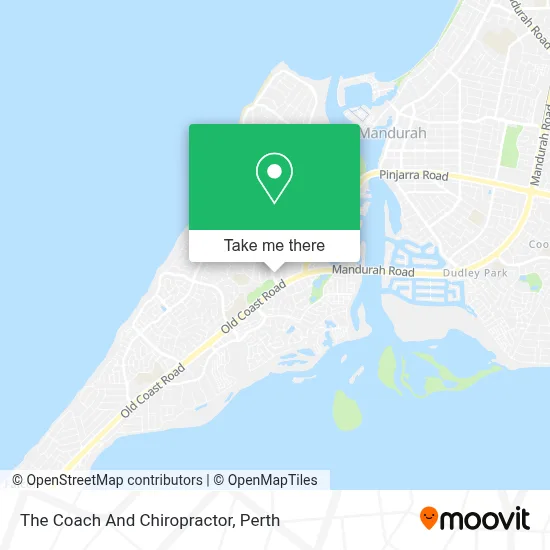 The Coach And Chiropractor map