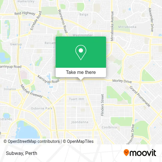 Mapa Subway