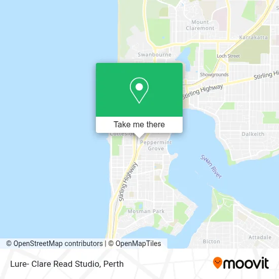 Mapa Lure- Clare Read Studio