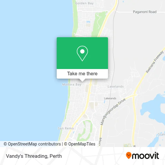 Mapa Vandy's Threading