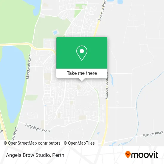 Mapa Angels Brow Studio