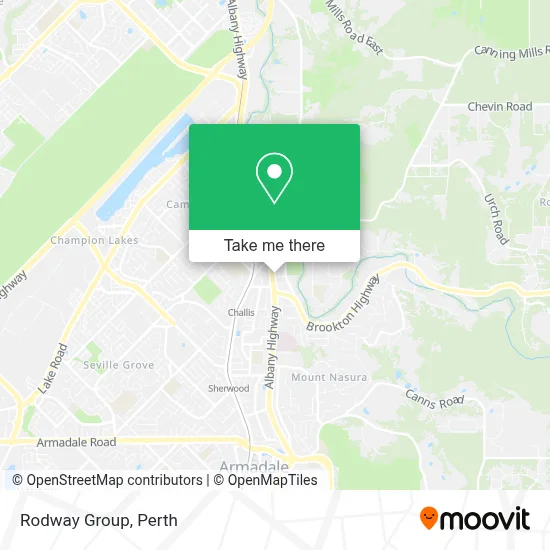 Rodway Group map
