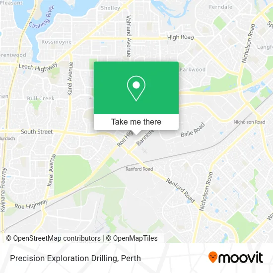Mapa Precision Exploration Drilling