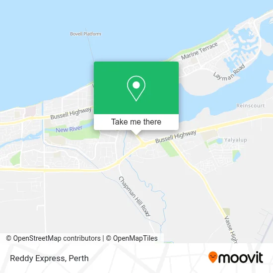 Mapa Reddy Express