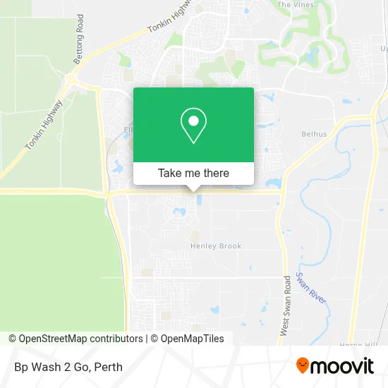 Mapa Bp Wash 2 Go