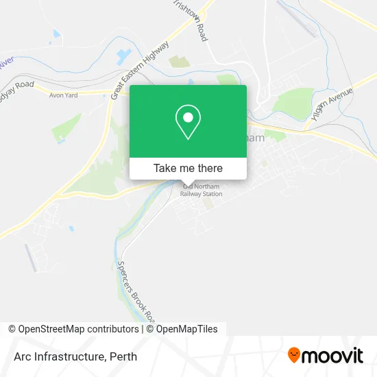 Arc Infrastructure map