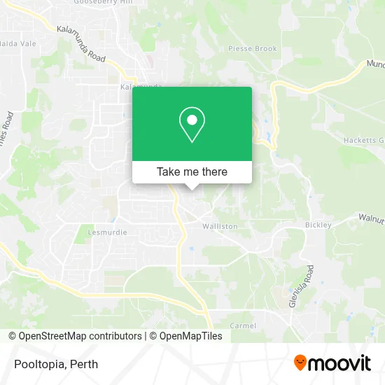 Mapa Pooltopia