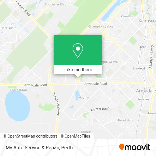 Mv Auto Service & Repair map