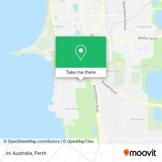 Mapa Ini Australia