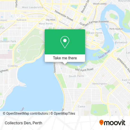 Mapa Collectors Den