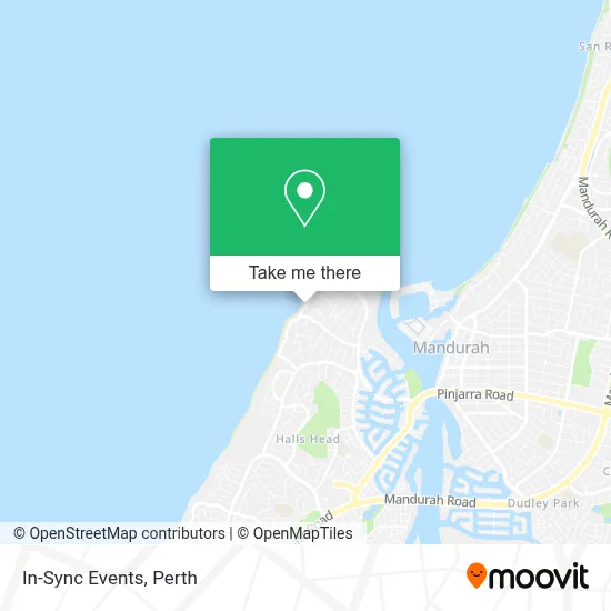 Mapa In-Sync Events