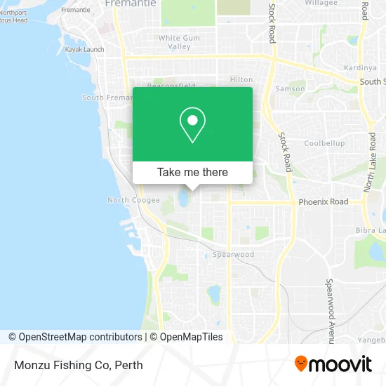 Mapa Monzu Fishing Co