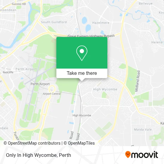 Mapa Only In High Wycombe