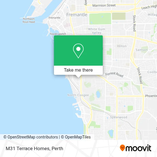 Mapa M31 Terrace Homes