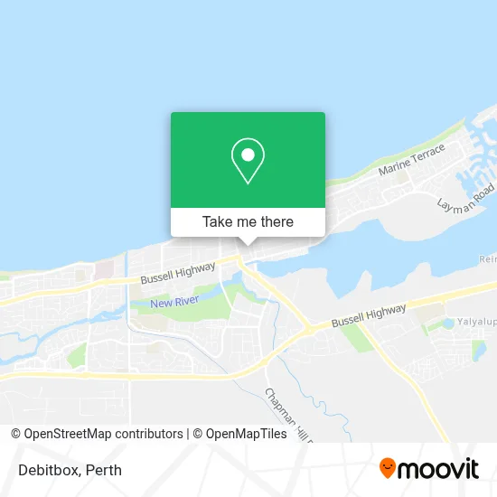 Mapa Debitbox