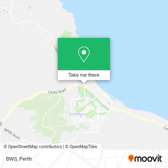 Mapa Bws