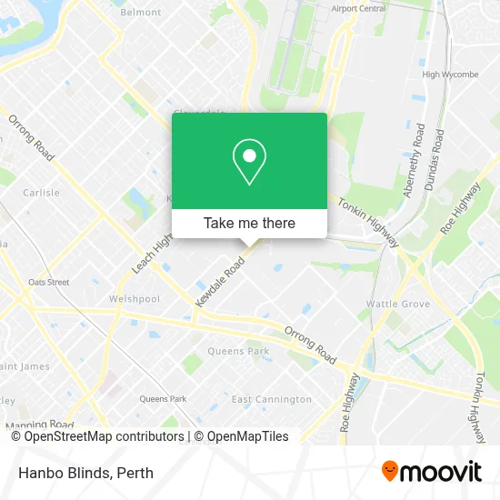 Mapa Hanbo Blinds
