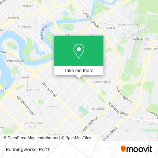 Mapa Runningworks