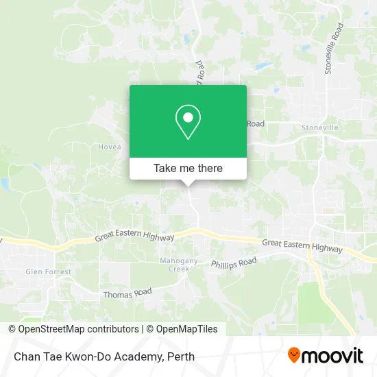 Mapa Chan Tae Kwon-Do Academy