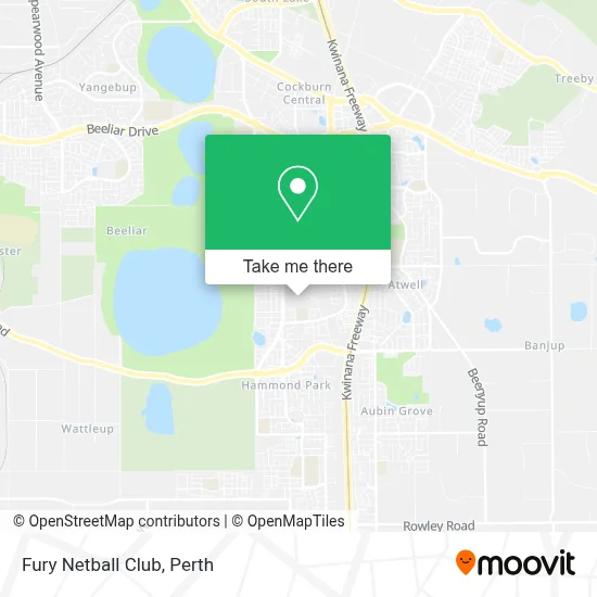 Mapa Fury Netball Club