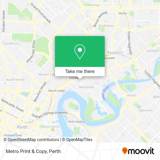 Mapa Metro Print & Copy