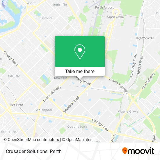 Mapa Crusader Solutions