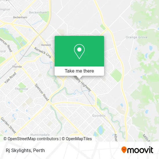 Rj Skylights map