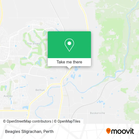 Mapa Beagles Sligrachan