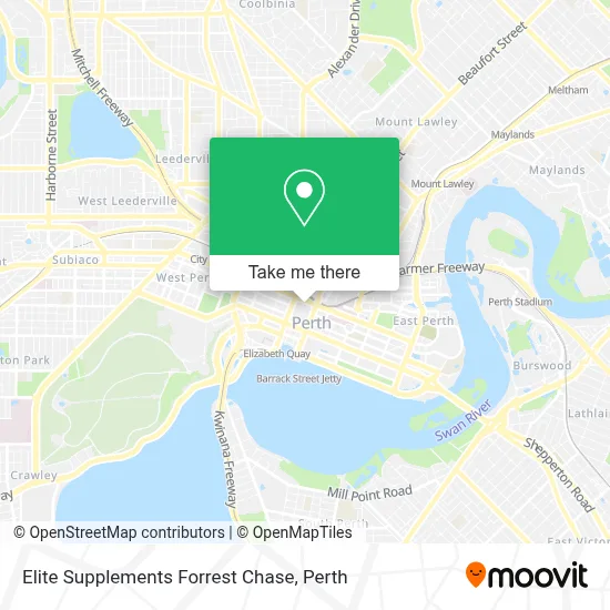 Elite Supplements Forrest Chase map